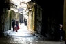 Jerusalem: Verkaufsstraße in der Altstadt am frühen Morgen