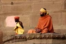 Pilger in Varanasi